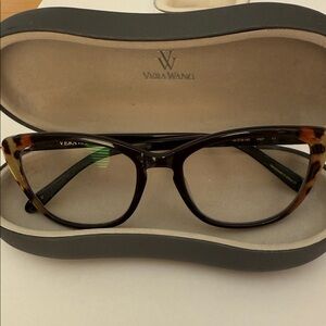Vera Wang Optical Brown And Tortoise Glasses Frames only